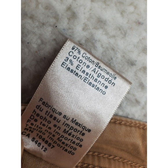 AG Adriano Goldschmied Everett Chino Pants Mens 38 Beige Slim Straight (39x34) - Picture 9 of 13